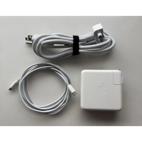 GENUINE Original APPLE 87W A1719 USB-C Power Adapter Charger - Picture 1 of 3